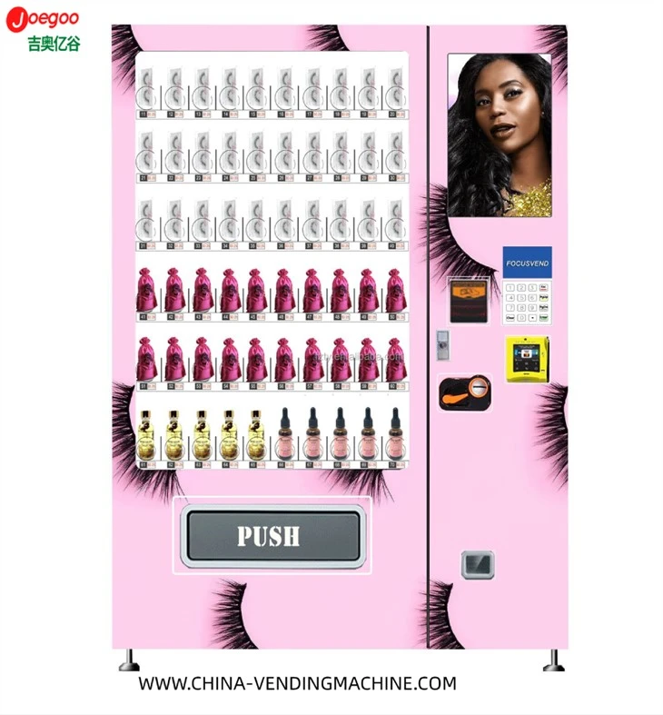 Zam Vending Tshuab Rau Cov plaub muag nrog lub vijtsam loj