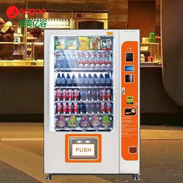 Khoom txom ncauj thiab Haus Dej Combo Vending Tshuab